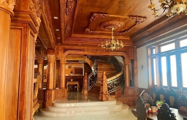 Đỉnh Cao Nghệ Thuật Gỗ – Tinh Hoa Nội Thất Biệt Thự
